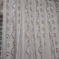 پرده حریر پلیسه