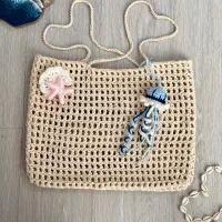 کیف ساحلی کتان ترک