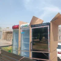 یخچال ایستاده فریزر ایستاده ویترینی تک در