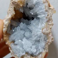 سلستین آبی طبیعی معدنی