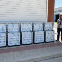 (تامین اب خنک با متد بروز مدل 12 شیر ابسردکن 304