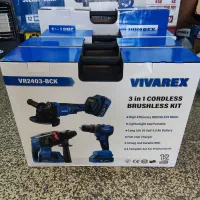 کیت ۳ تایی شارژی(مینی سنگ، بتن کن ۳ حالته، دریل)