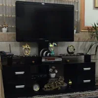میز تلوزیون ترک  بوفه کاملا چوب منبت کاری