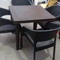 صندلی حصیری دسته دار