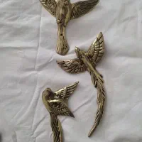 دیوارکوب پرستو و پروانه برنز