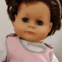 عروسک قدیمی ساخت آلمان غربی آنتیک کلکسیونی