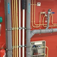 لوله کشی بازسازی تاسیسات گاز شوفاژ موتورخانه