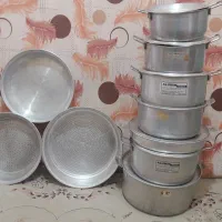 فروش ۱۰ عدد ظروف روحی و۱۲ عدد ظروف مختلف کار کرده