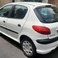 پژو ۲۰۶ تیپ ۲ سفید بیرنگ