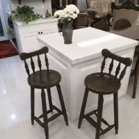 2 عدد صندلی اپن چوب