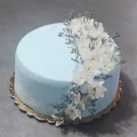 کیک خامه‌ای تازه