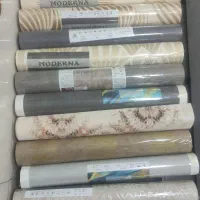 قهوه ای طلایی پتینه کاغذ دیواری تعداد بالا و کم