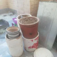9 عدد گلدان سالم