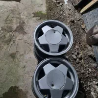 چهار عدد رینگ پراید بدون تاب گیری