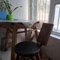 میز نهار خوری چوبی