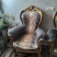 مبل استیل ویکتوریا به همراه میز و عسلی