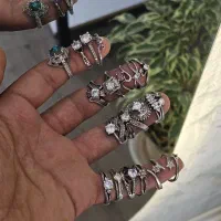 انگشتر نقره زنانه ۹۲۵