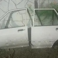 درب پراید فابریک سالم بدون رنگ و گریسی