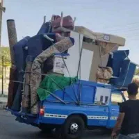نیسان بار تهران به کوهدشت و خرم آباد   بلعکس