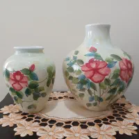 گلدان سرامیک طرحدار