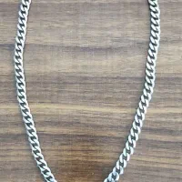 گردنبند زنجیر کارتیر استیل سنگین 60 سانتی