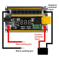 برد نقطه جوش باتری به روش DC