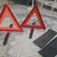 مثلثی شبرنگ خودرو ۲عدد
