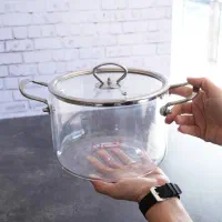 قابلمه پیرکس وروغن ریز