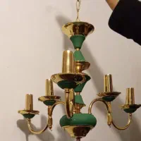 یک جفت لوستر تمام برنج