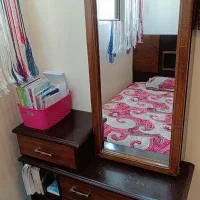 تخت خواب دونفره تمام چوب