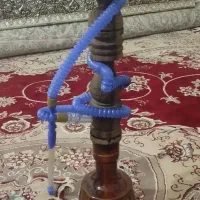 قلیان تنه چوبی