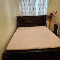 تخت خواب چوبی دو نفره