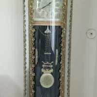ساعت ایستاده برنجی مجلسی ۲ متری / در حد نو