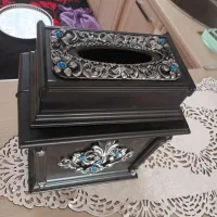 ست دستمال کاغذی وسطل
