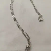زنجیر و حرز نقره