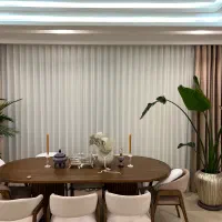 پرده حریر مینیمال