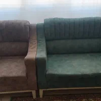 مبلمان ۷ نفره به همراه یک مبل تختخواب شو ۲ نفره