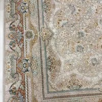 فرش ۹ متری۱۲۰۰ شانه قیطران گل برجسته