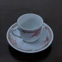 سرویس قهوه خوری قدیمی  Fine Porcelain با جعبه اصلی