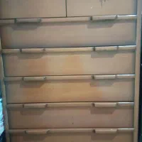 دراور ۶ کشو دوتا کشو بالا قفل داره