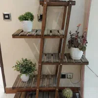 استند چوبی گل