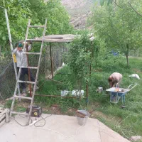 فروش ۴ من باغ در کهمان کنار جاده