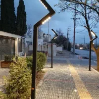 پایه چراغ z رعد دوطرفه و یک طرفه