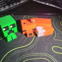 دو عدد ماکت ماینکرافت