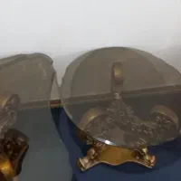 ست سه تیکه کاملا نو چوب راش شیشه سکوریت