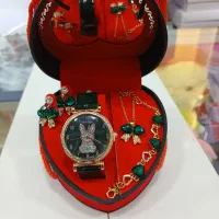 ست ساعت و دستبند و گردنبند و گوشواره