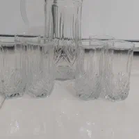 باسلام دودست پارچ و لیوان فرانسه
