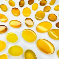 نگین سنگ عقیق زرد شرف الشمس اصیل معدنی ۱۹ فروردین