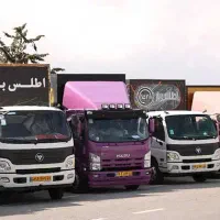 باربری‌ حمل اثاثیه منزل خاورکامیون نیسان کارگرخالی