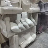 مبل ۷نفره شرکتی در حد نو مناسب جهیزیه